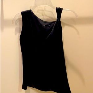 J Brand asymmetrical silk tank top